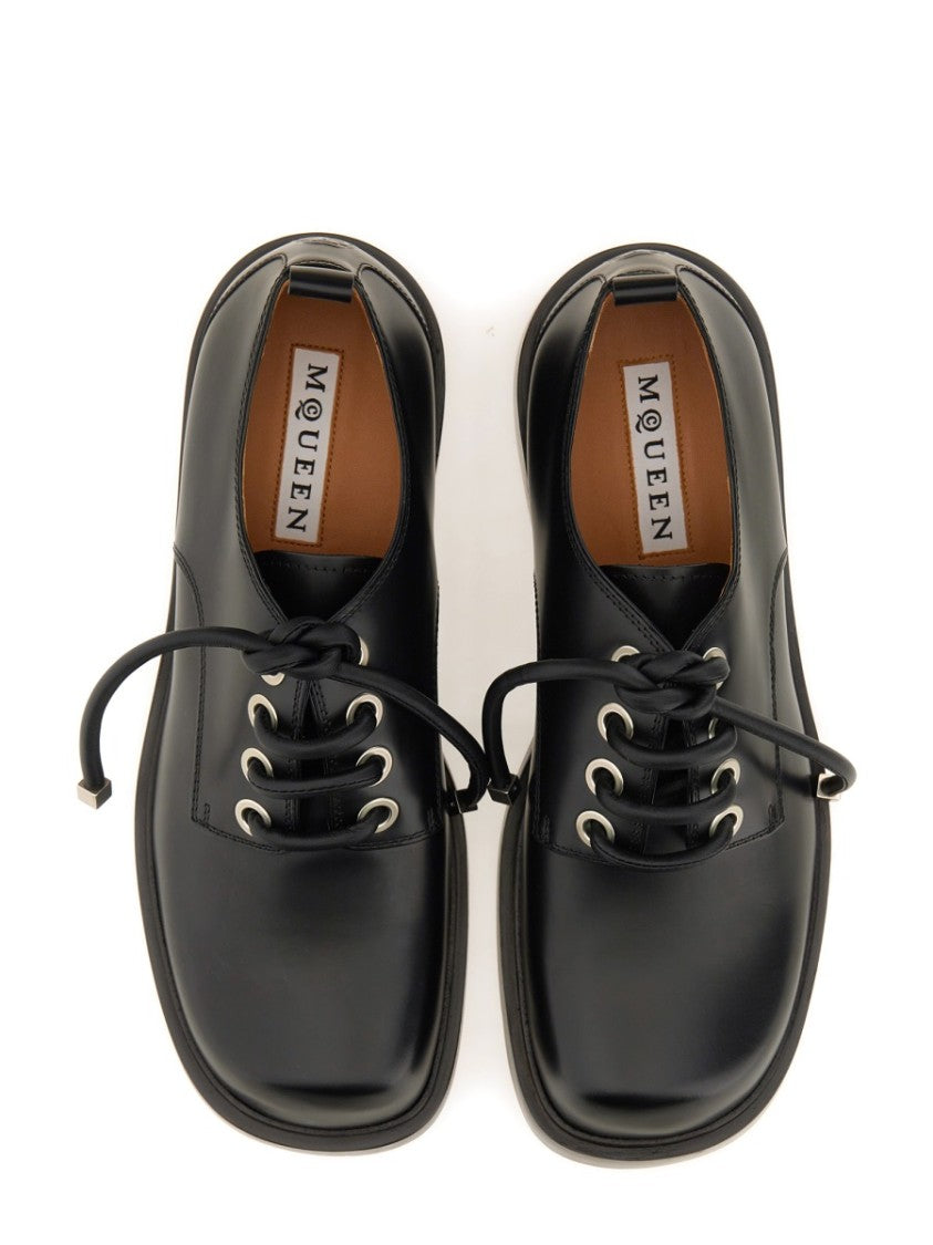 Alexander Mcqueen Leather Derby.