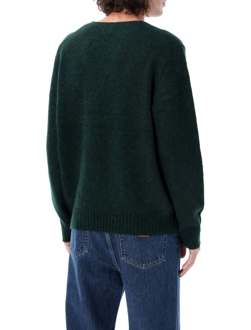 Polo Ralph Lauren Deep Green Alpaca Knit Sweater