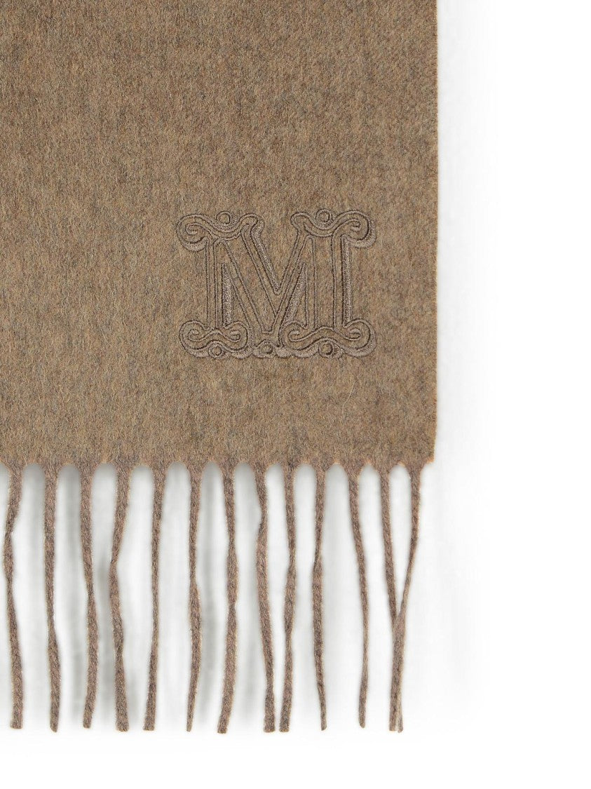Max Mara Wsdalia' Beige Cashmere Scarf