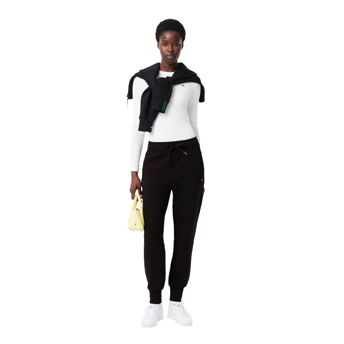 Lacoste Relaxed Fit Black Trousers