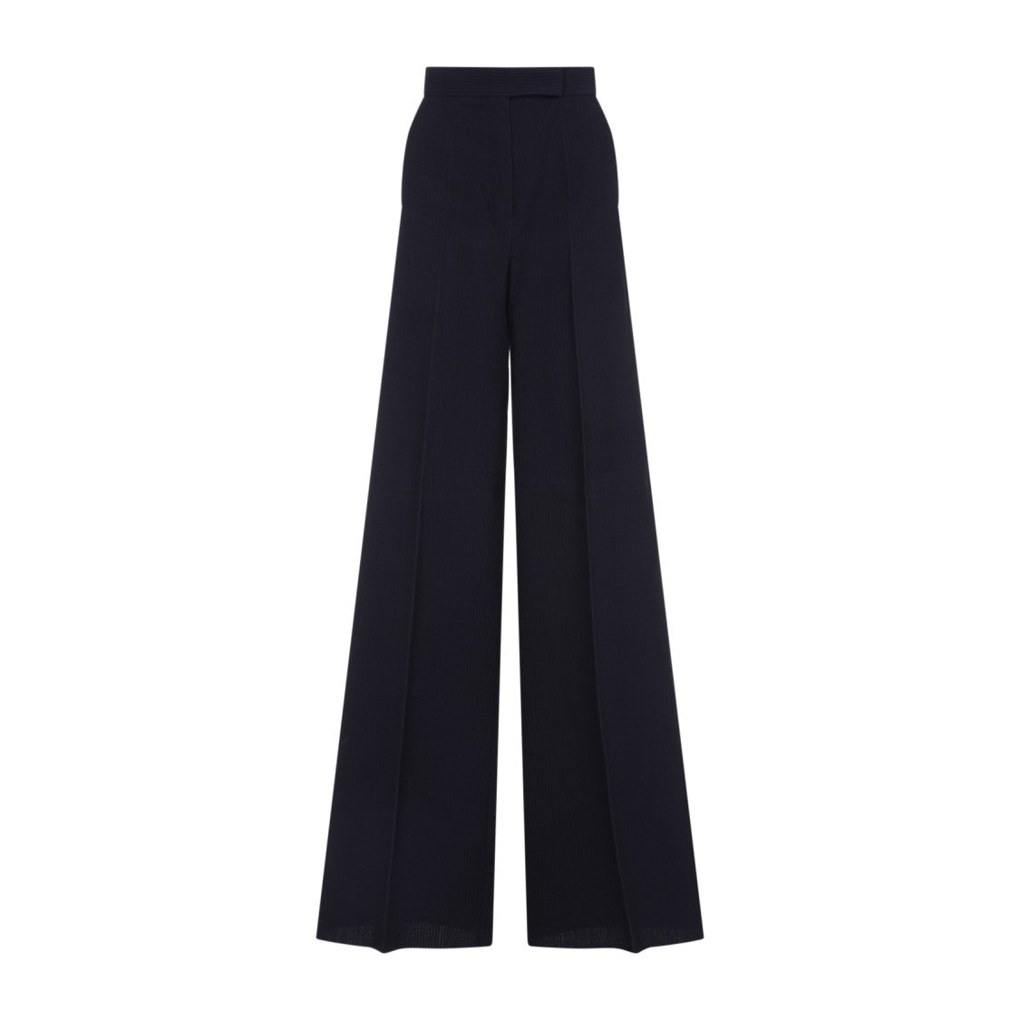 Max Mara Wide-Leg Tailored Trousers In Luxurious Virgin Wool