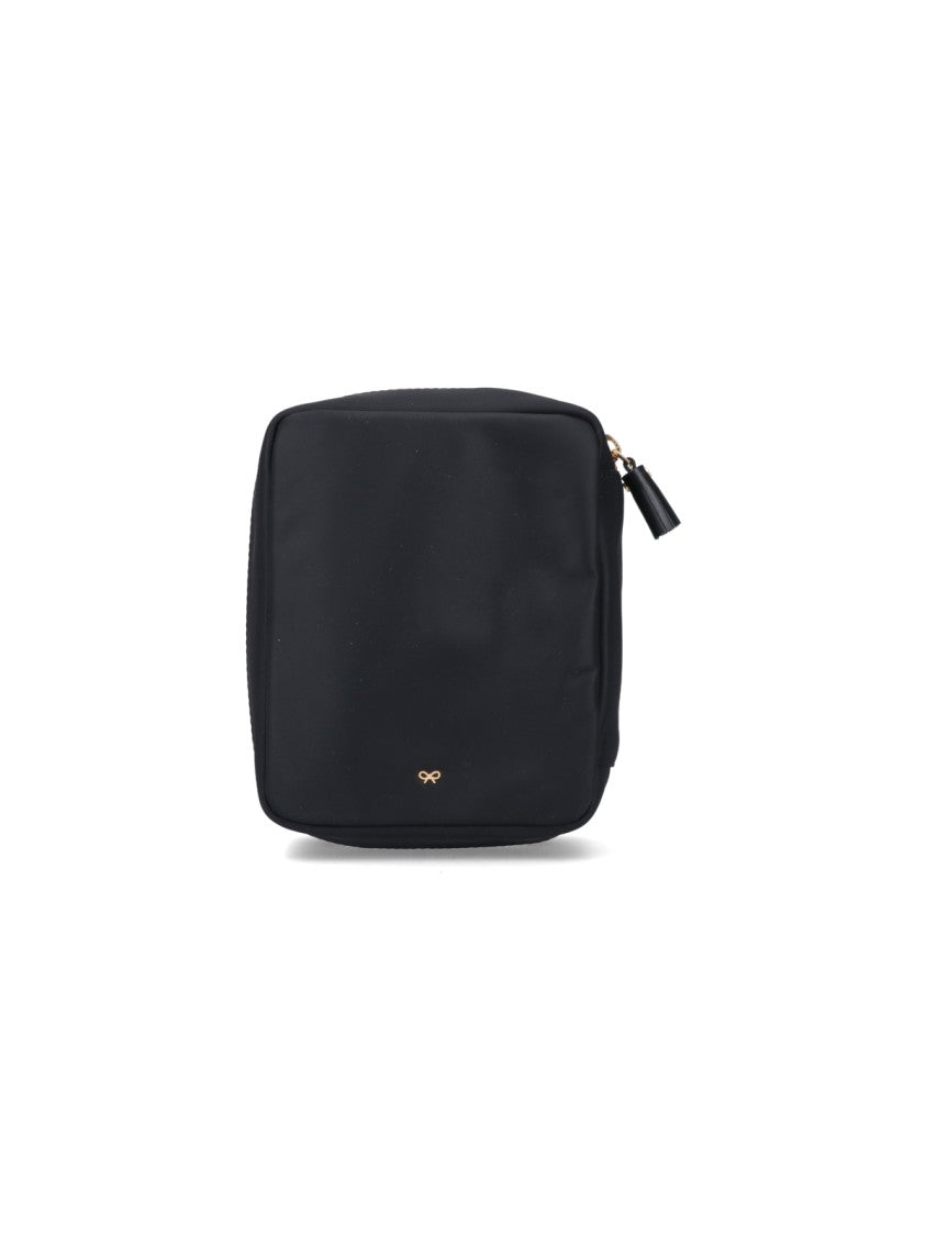 Anya Hindmarch 'Make Up Folio' Pouch – Black
