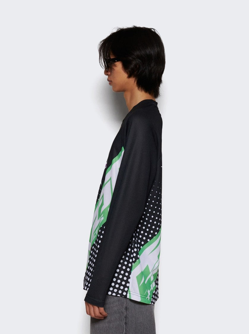 Members Of The Rage Long Sleeved Motrcross Shirt Black