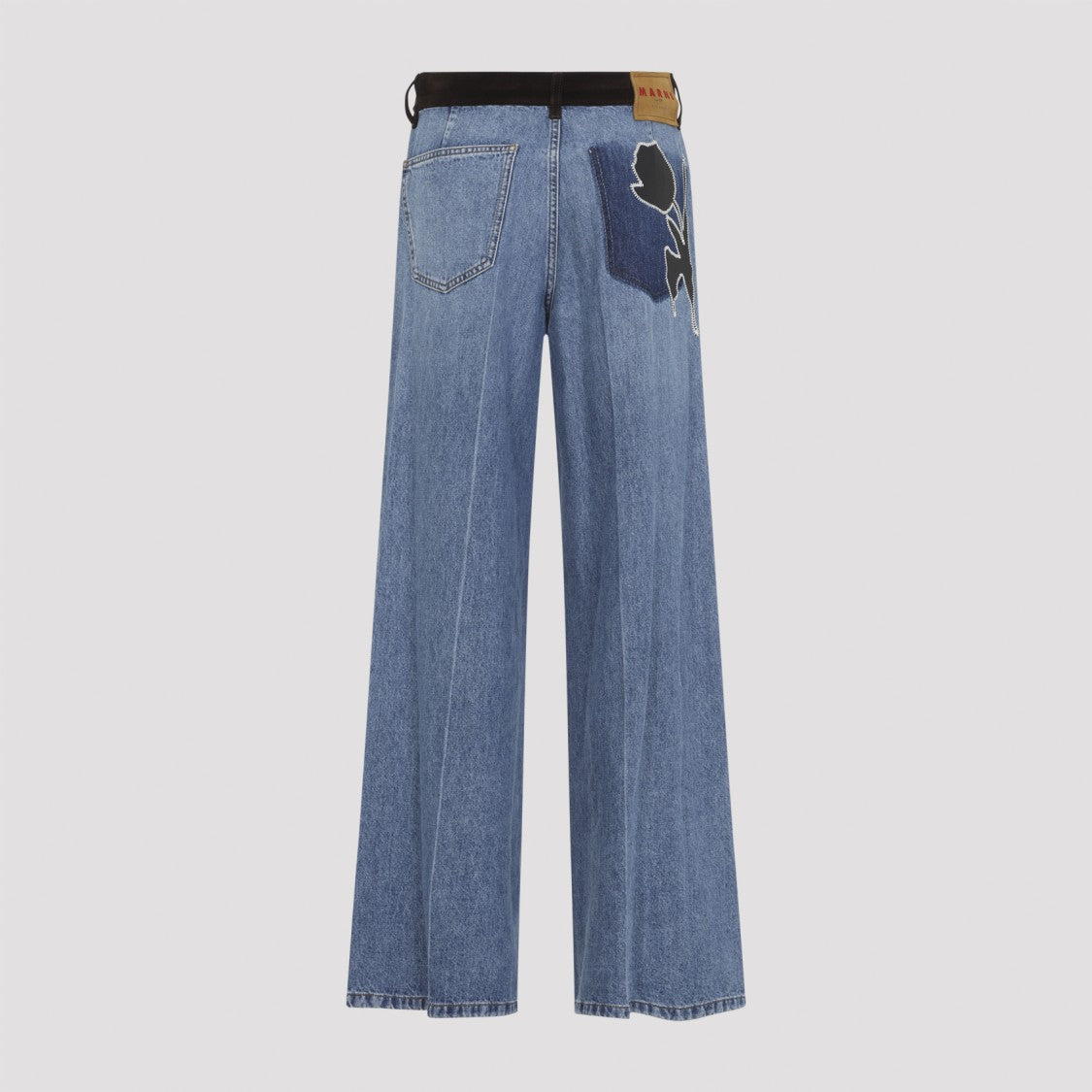 Marni High-Waisted Straight-Leg Denim Jeans