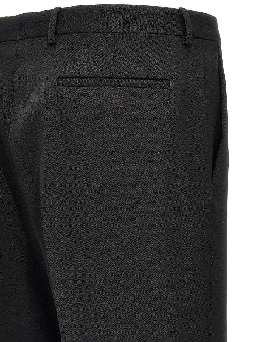 Gucci Double-Breasted Wool Dress With Tailored Blazer