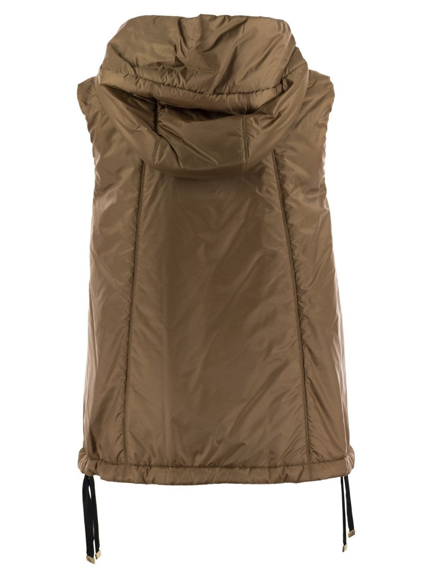 Max Mara Greengo - Sleeveless In Drip-Proof Technical Fabric