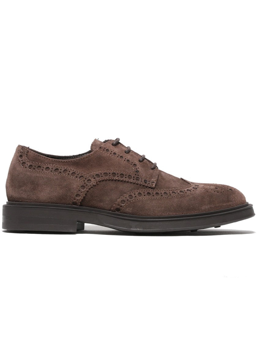 Hundred 100 Suede Laced Shoes