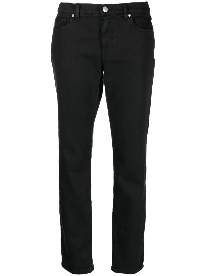 P.A.R.O.S.H. Skinny Jeans With Classic Five-Pocket Design