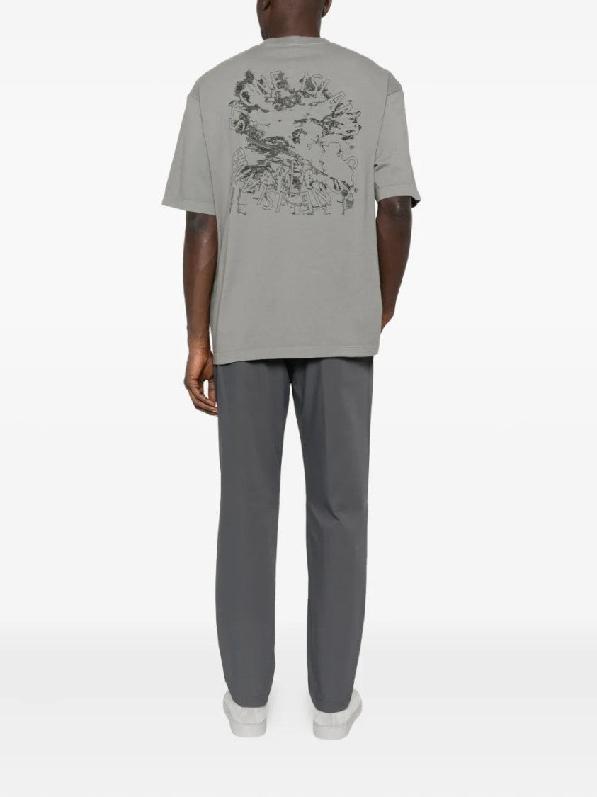 Stone Island Logo-Embroidered T-Shirt