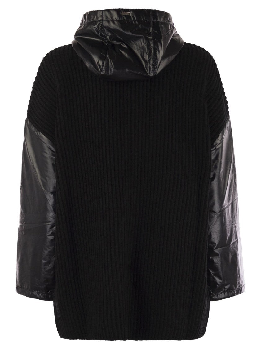 Herno Resort Jacket In Wool And Ultralight Nylon