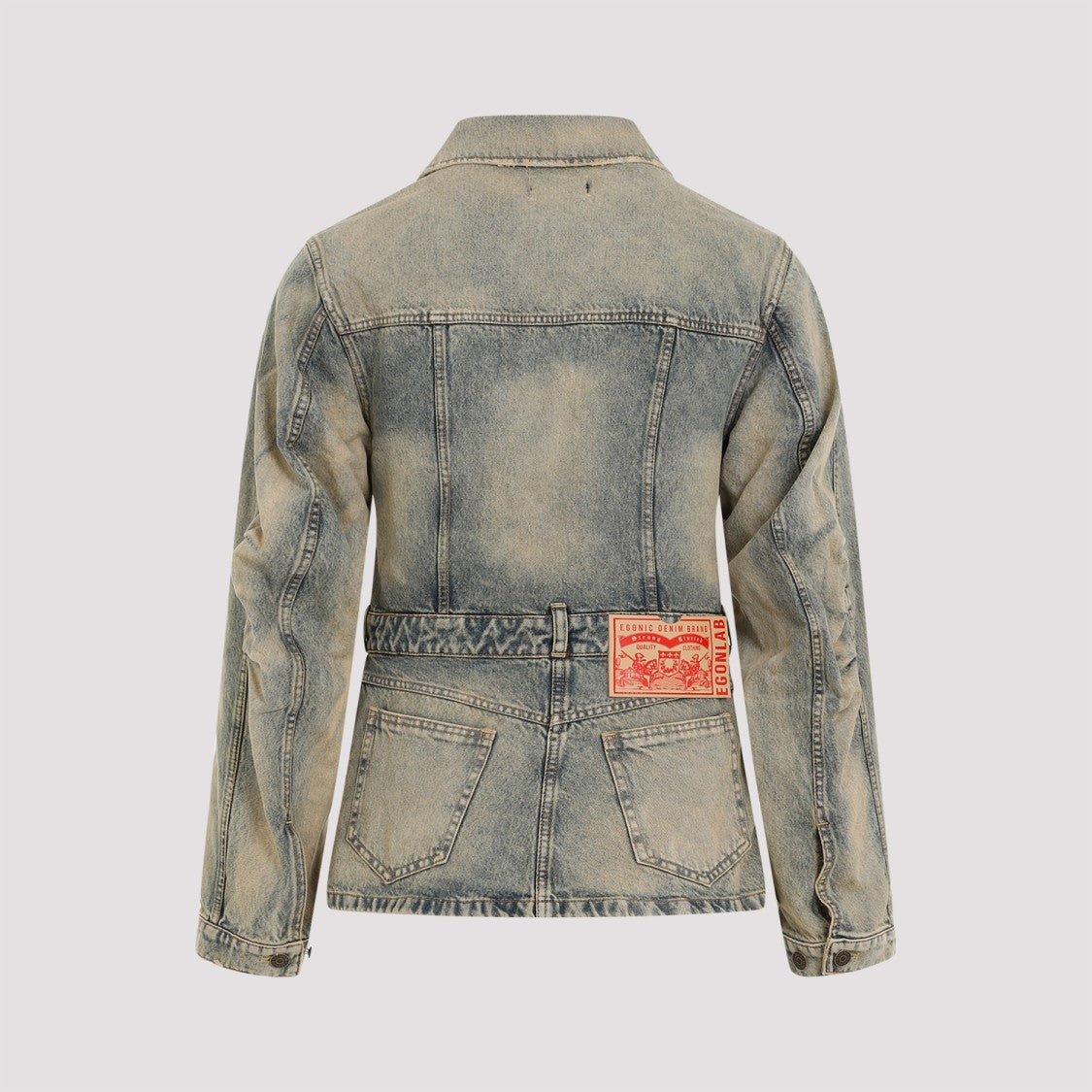 Egonlab Blue Cotton Denim Jacket