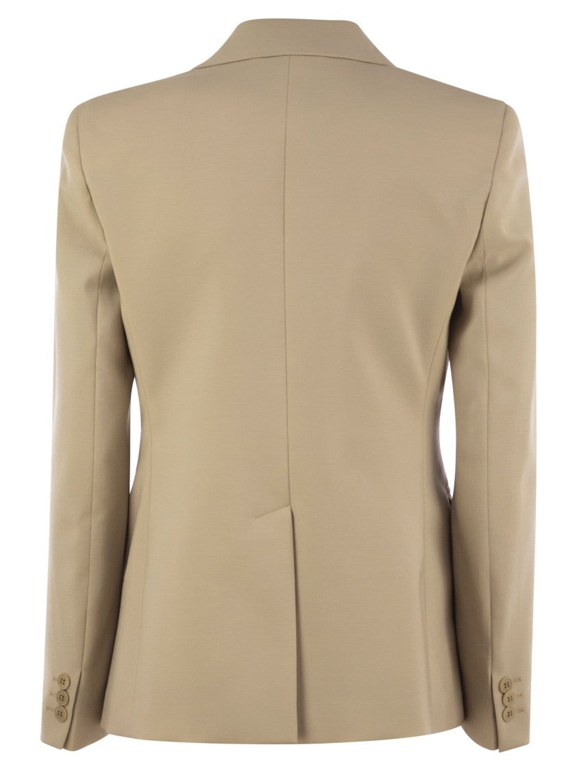 Max Mara Lamine - Natural Stretch Wool Blazer