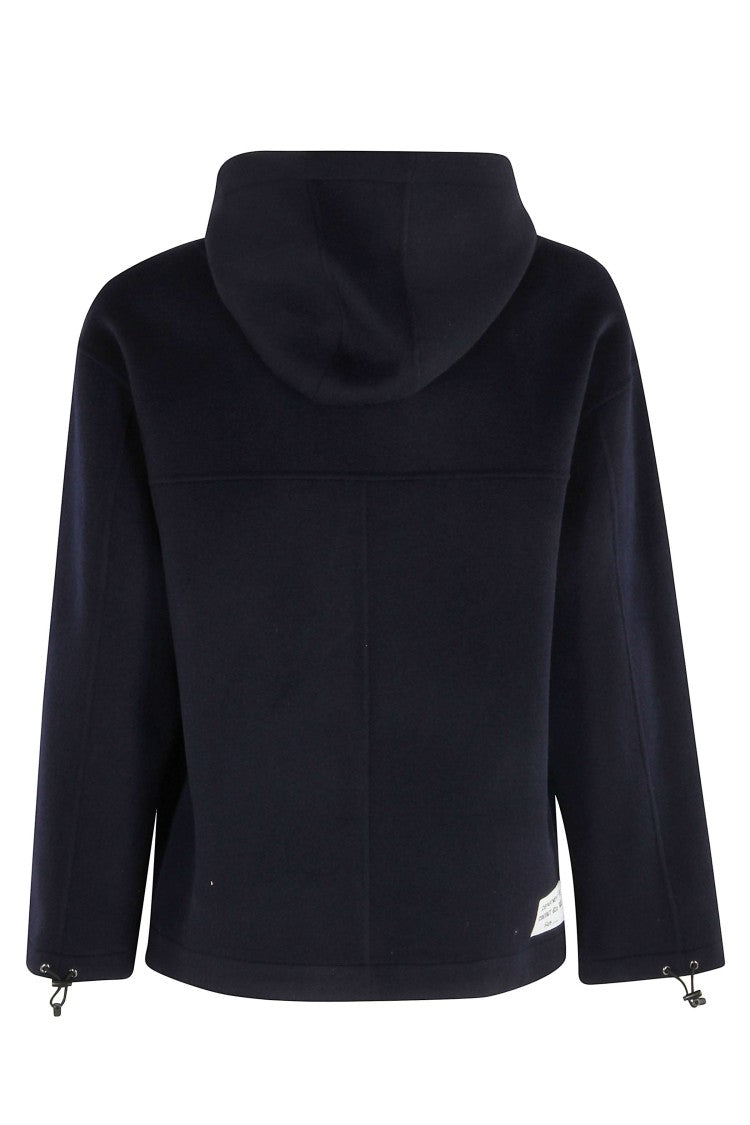 Department Five Park-Style Jacket With Adjustable Hood And Zipper Closure