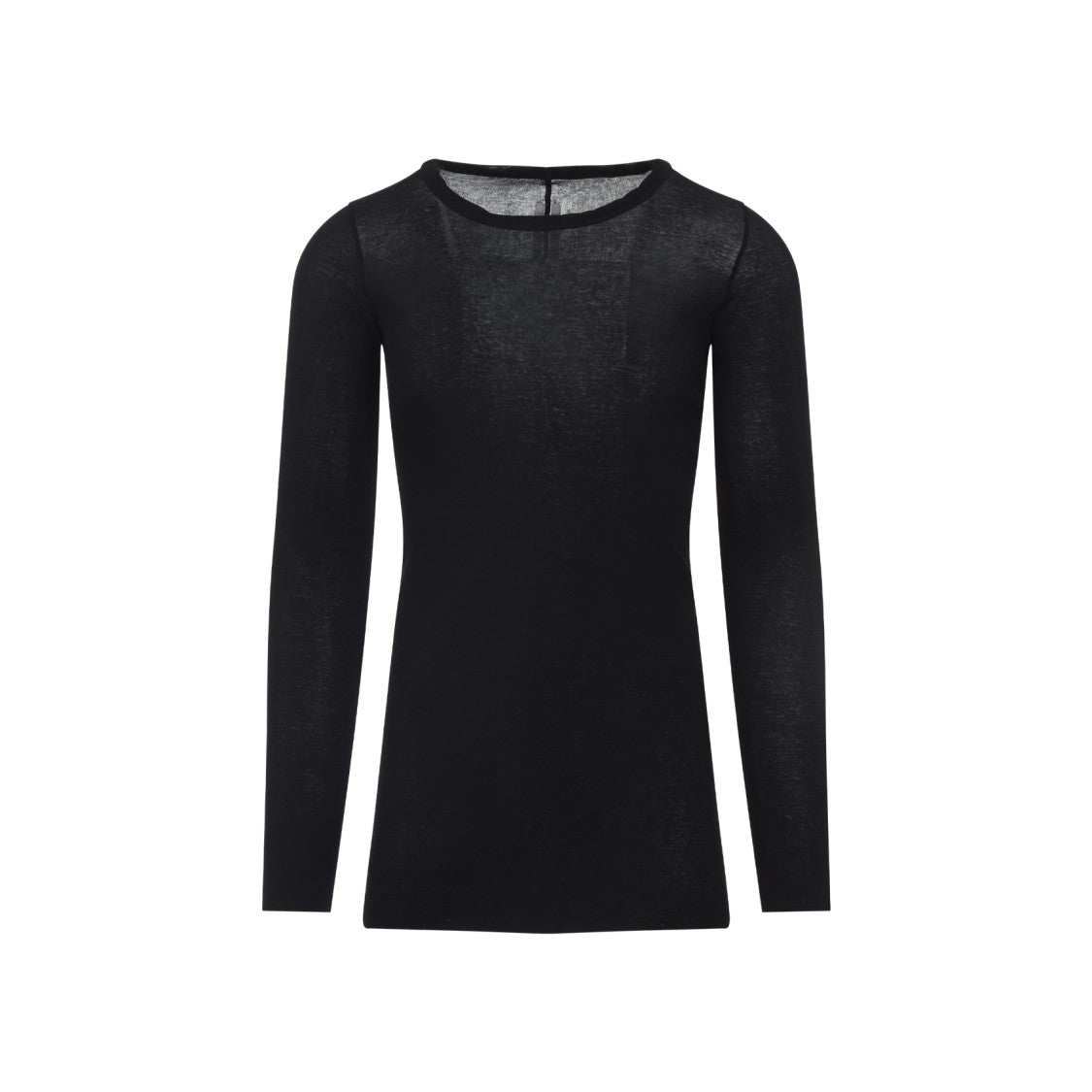 Rick Owens Long-Sleeved Top With Subtle Back Closure