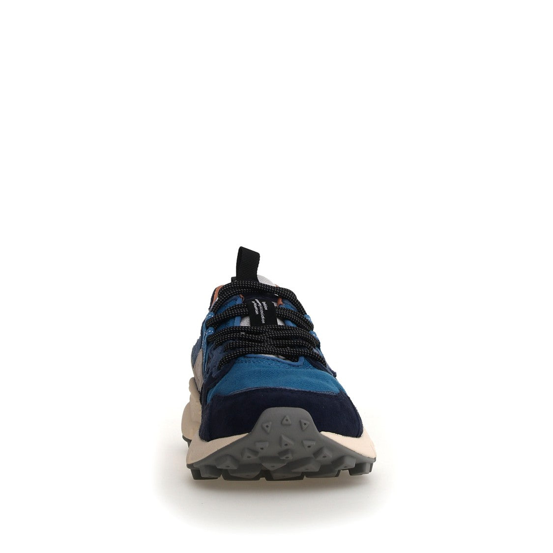Flower Mountain Yamano Blue And Light Blue Canvas Sneakers