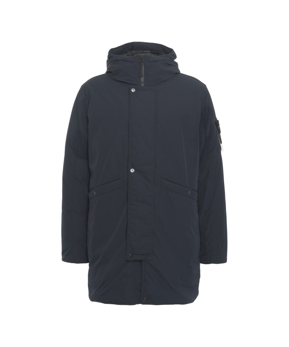 Stone Island Padded Parka With Fixed Hood