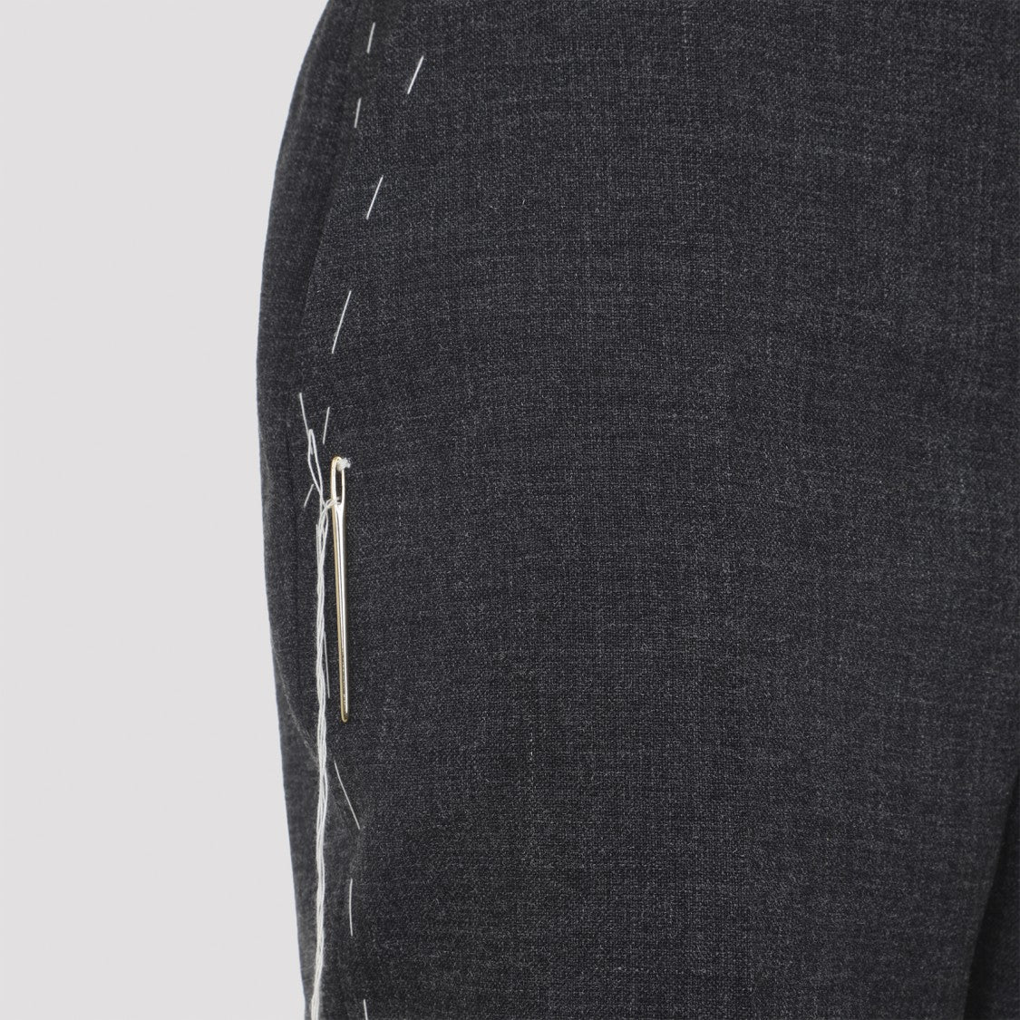 Moschino Grey Wool Pants