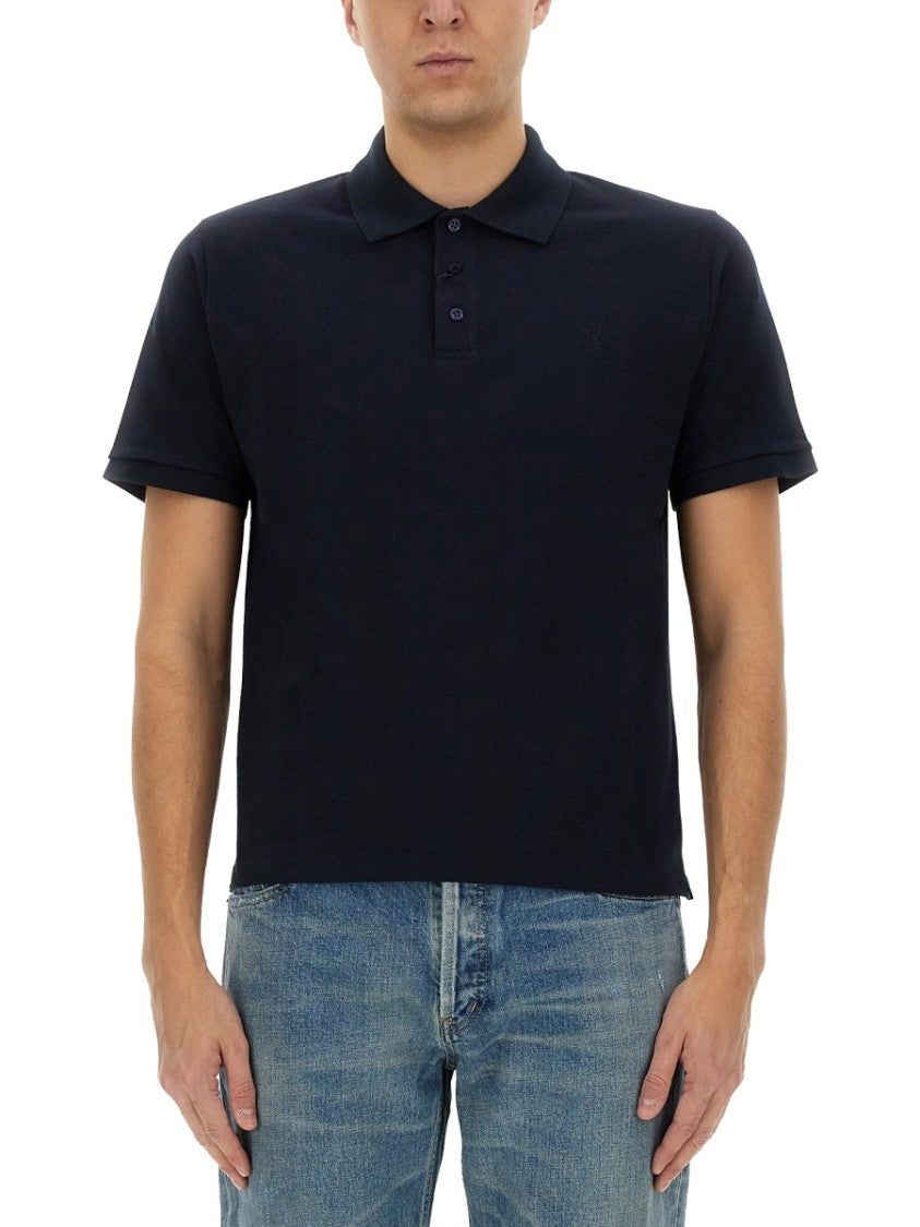 Saint Laurent Cassandre Polo Shirt