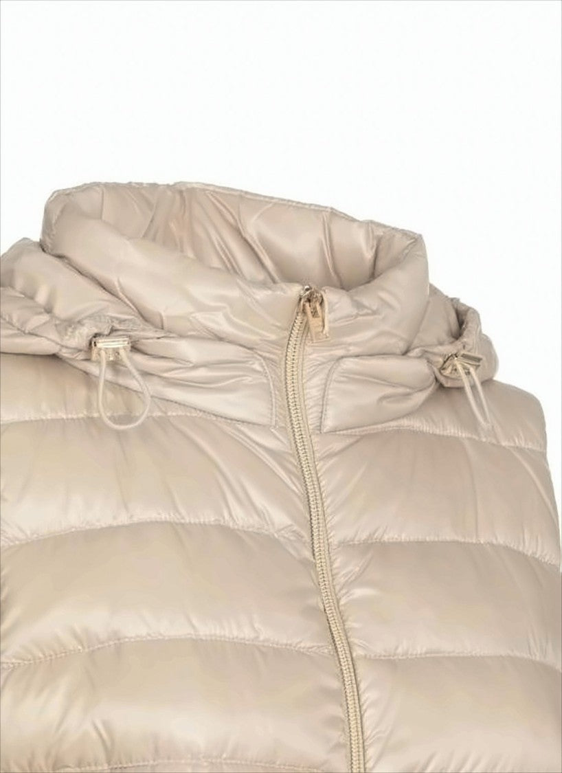 Herno Quilted Sleeveless Herno Vest With Adjustable Hood