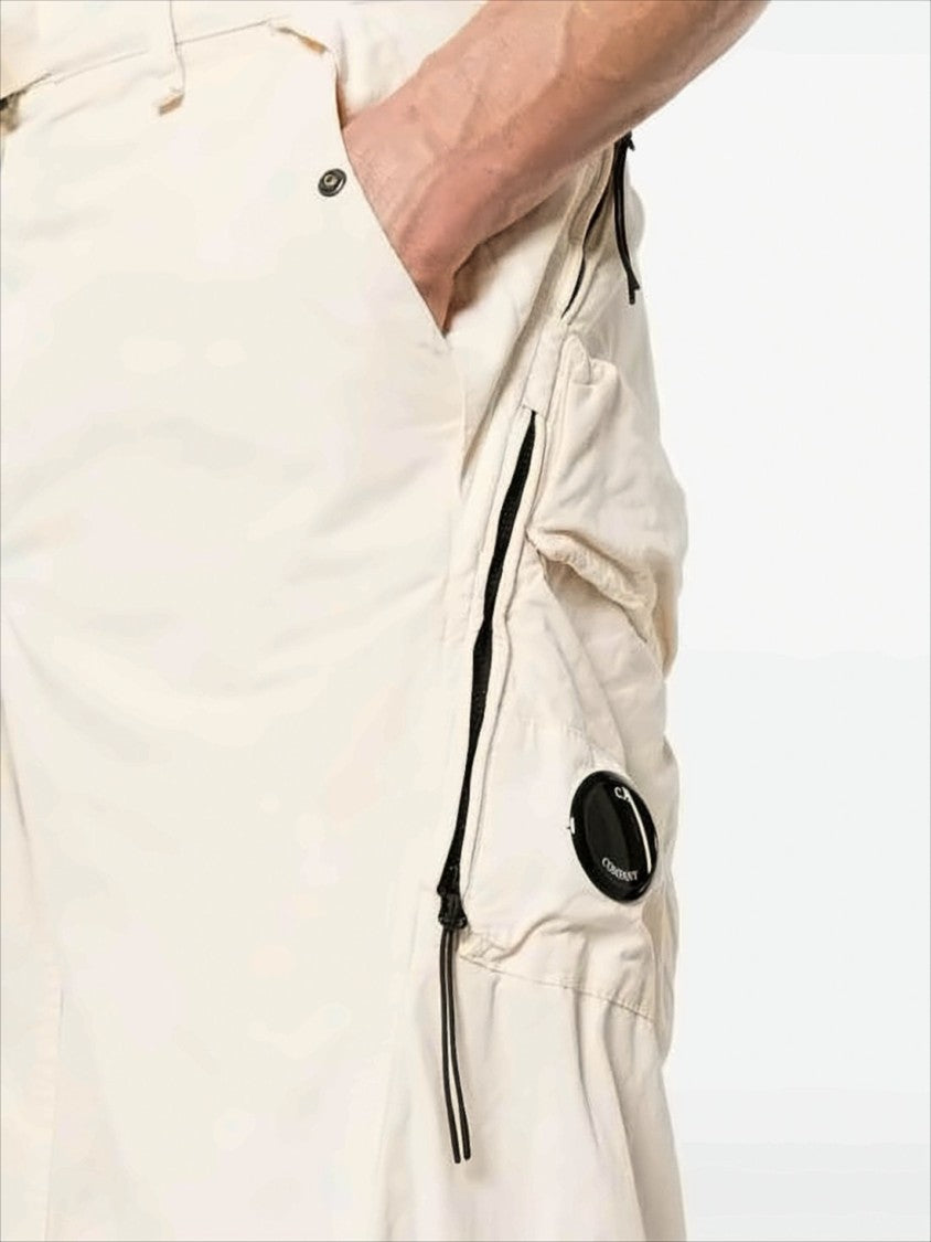 C.P. Company Relaxed Fit Straight Pants With Utilitarian Design