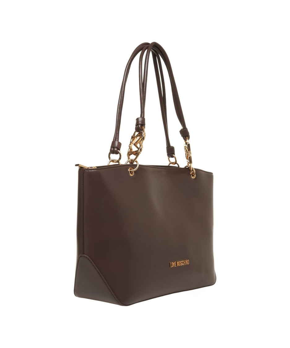 Love Moschino Handbag With Logo Detail