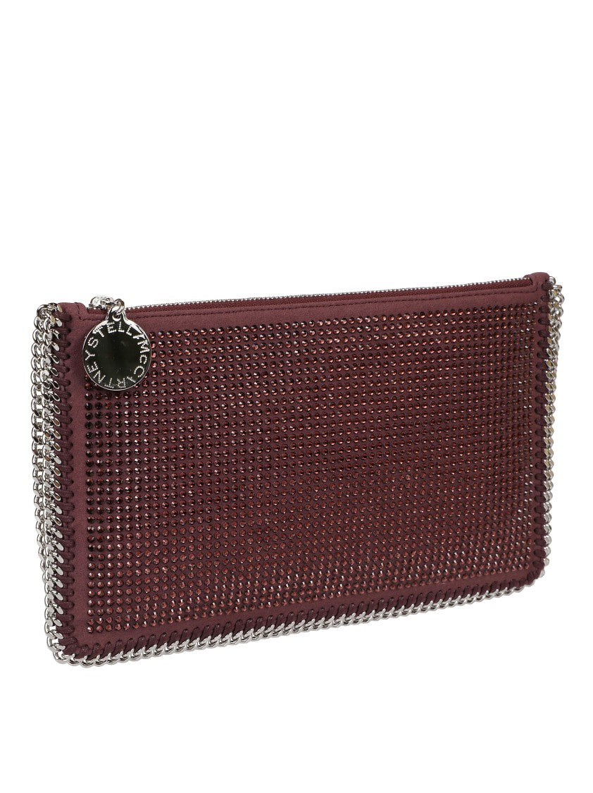 Stella Mccartney Structured Burgundy Bag