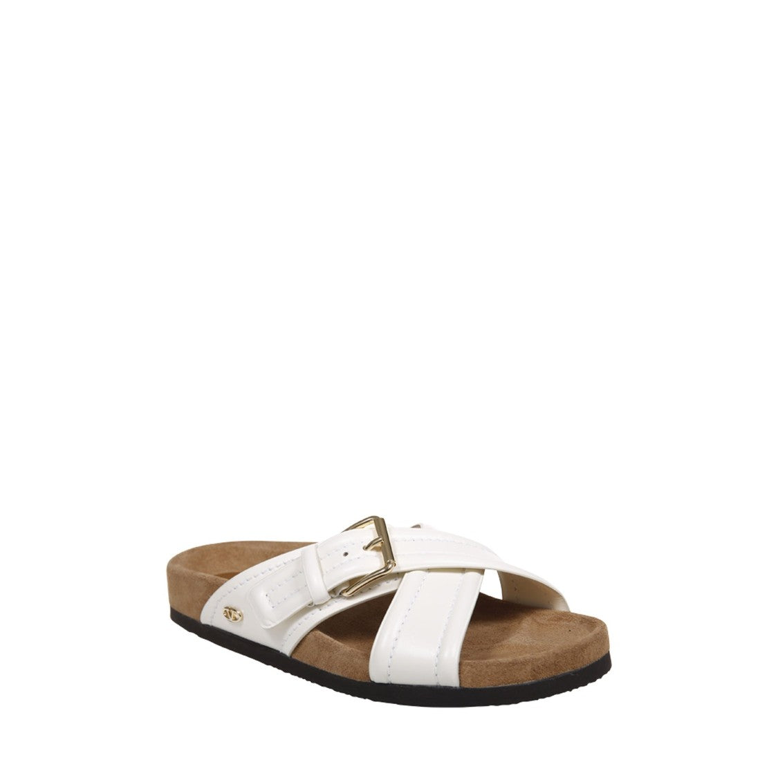 Valentino Leather Flat Sandals