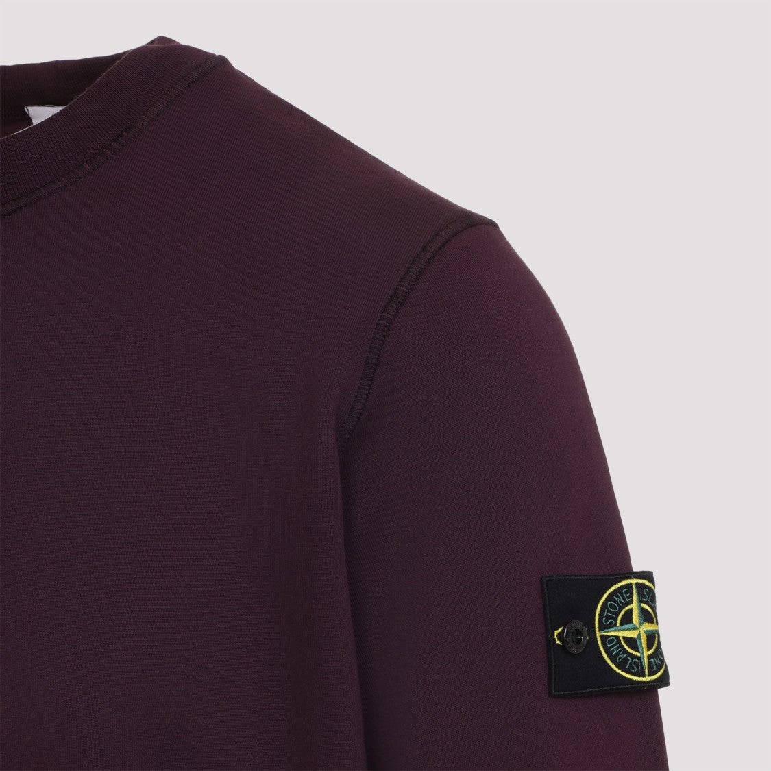 Stone Island Red Cotton Sweatshirt