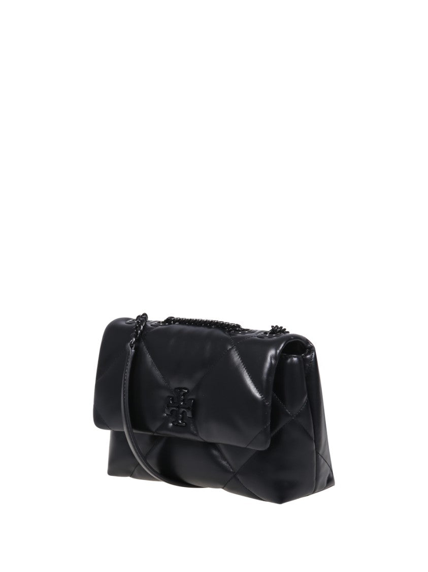 Tory Burch Kira Diamond Quilt Powder Coated Small Convertible Shoulder Bag