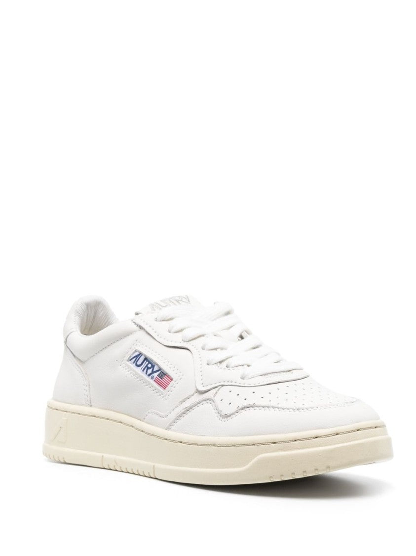 Autry Low-Top Sneakers With Minimalist Design And Elevated Sole