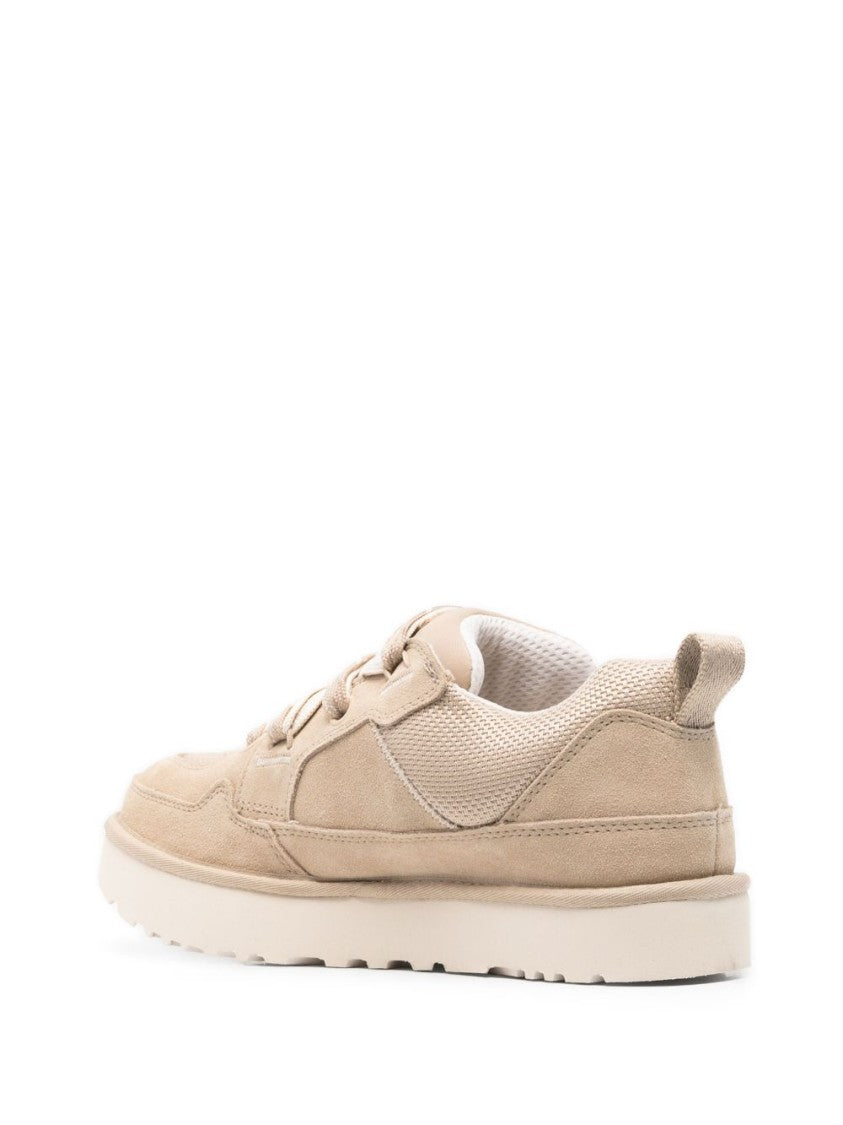Ugg Beige Ankle Boots With Suede