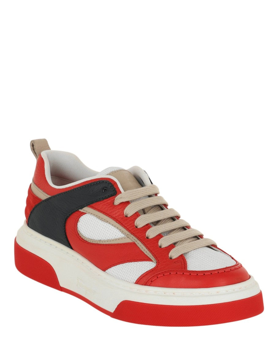 Ferragamo Cassini Low-Top Sneakers