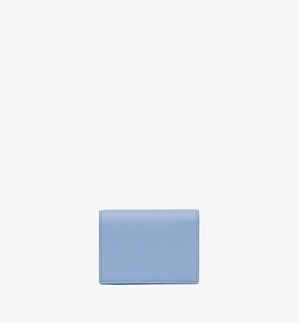 Mcm Mini Wallet With Bavarian Diamond Quilting