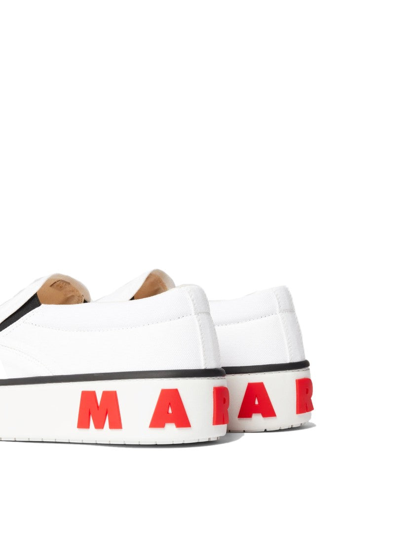 Marni Logo Slip-On Sneakers