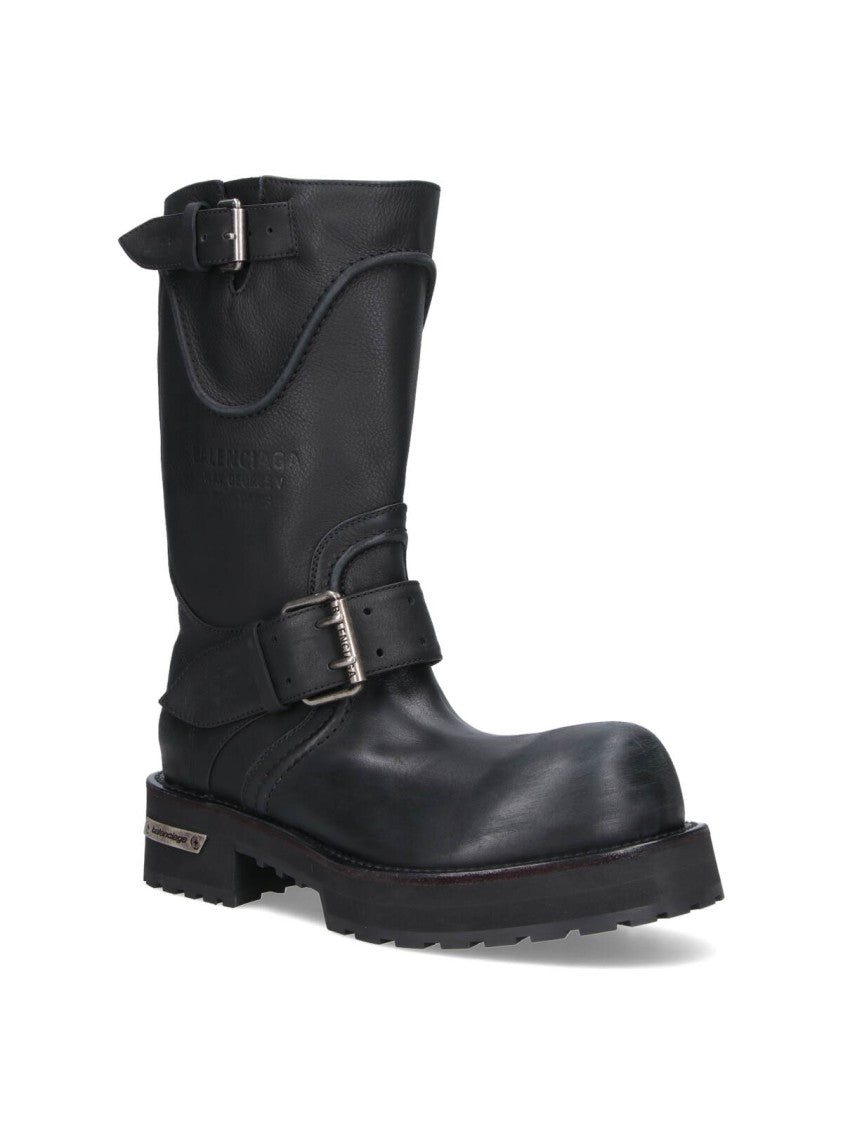 Balenciaga "Venom" Boots – Black
