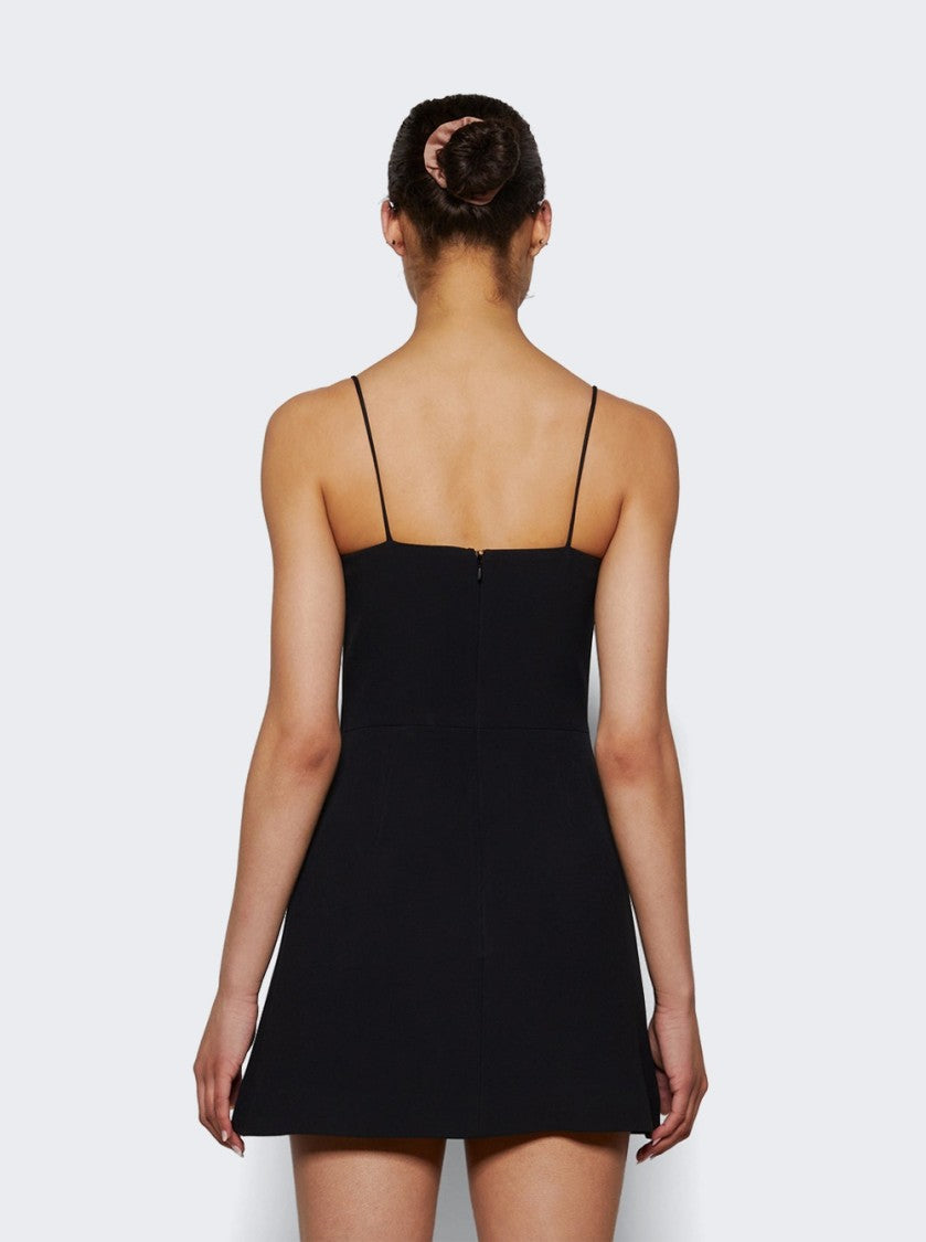 David Koma Tulle Ruffle & Feather Balconette Bra Mini Dress