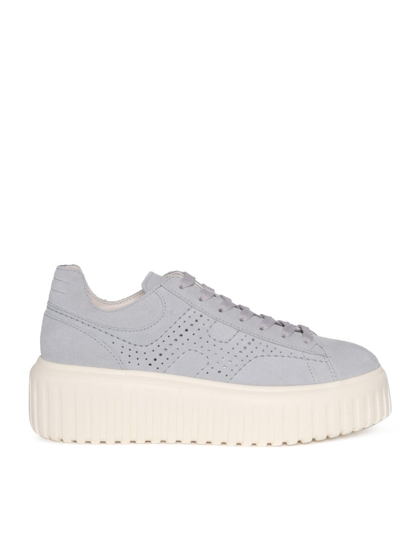 Hogan H-Stripes Allacciato H Forata Sneakers