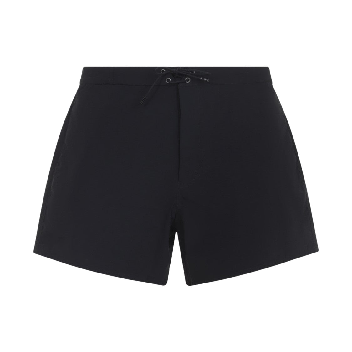 Saint Laurent Black Polyamide Swim Shorts