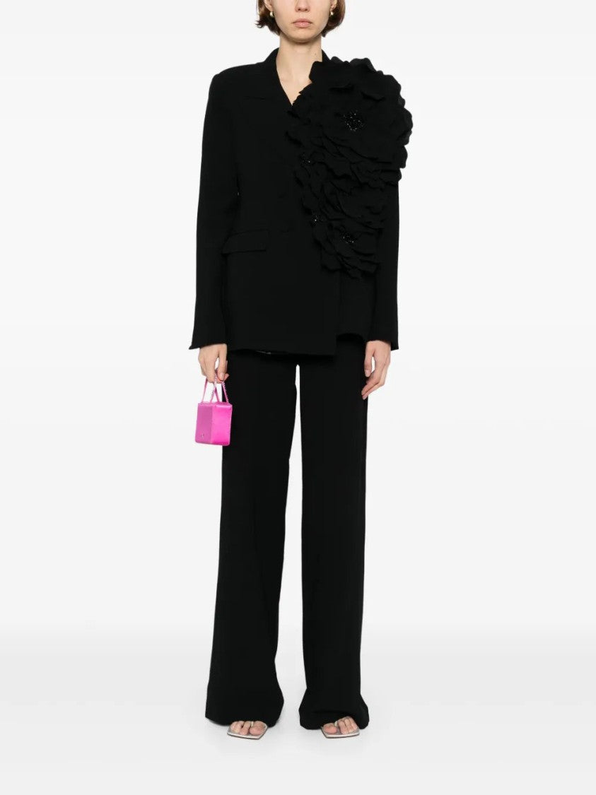 Saiid Kobeisy Floral Tailored Pants