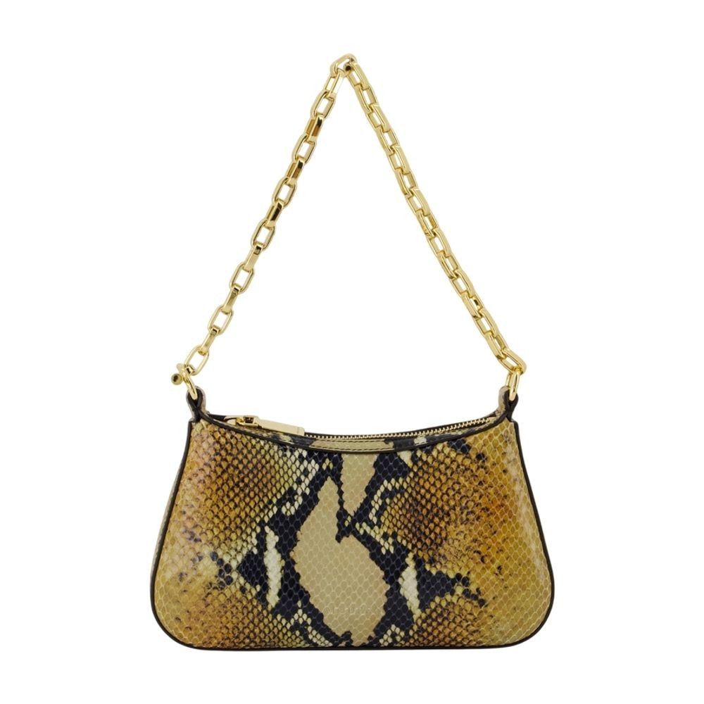 Alexander Mcqueen T Bar Mini Handbag - Leather - Brown