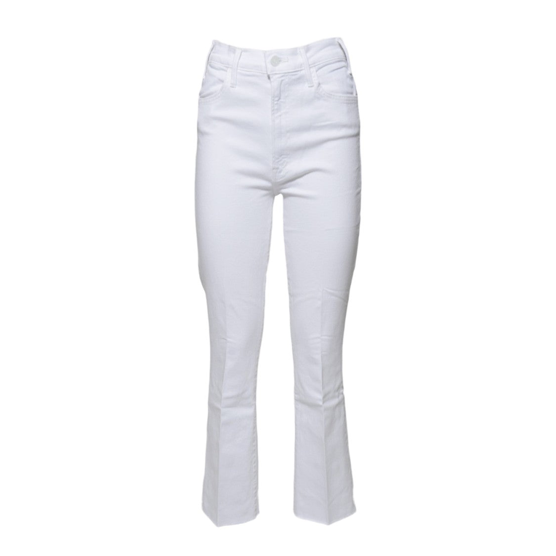 Mother Straight-Leg Ankle Fray Jeans