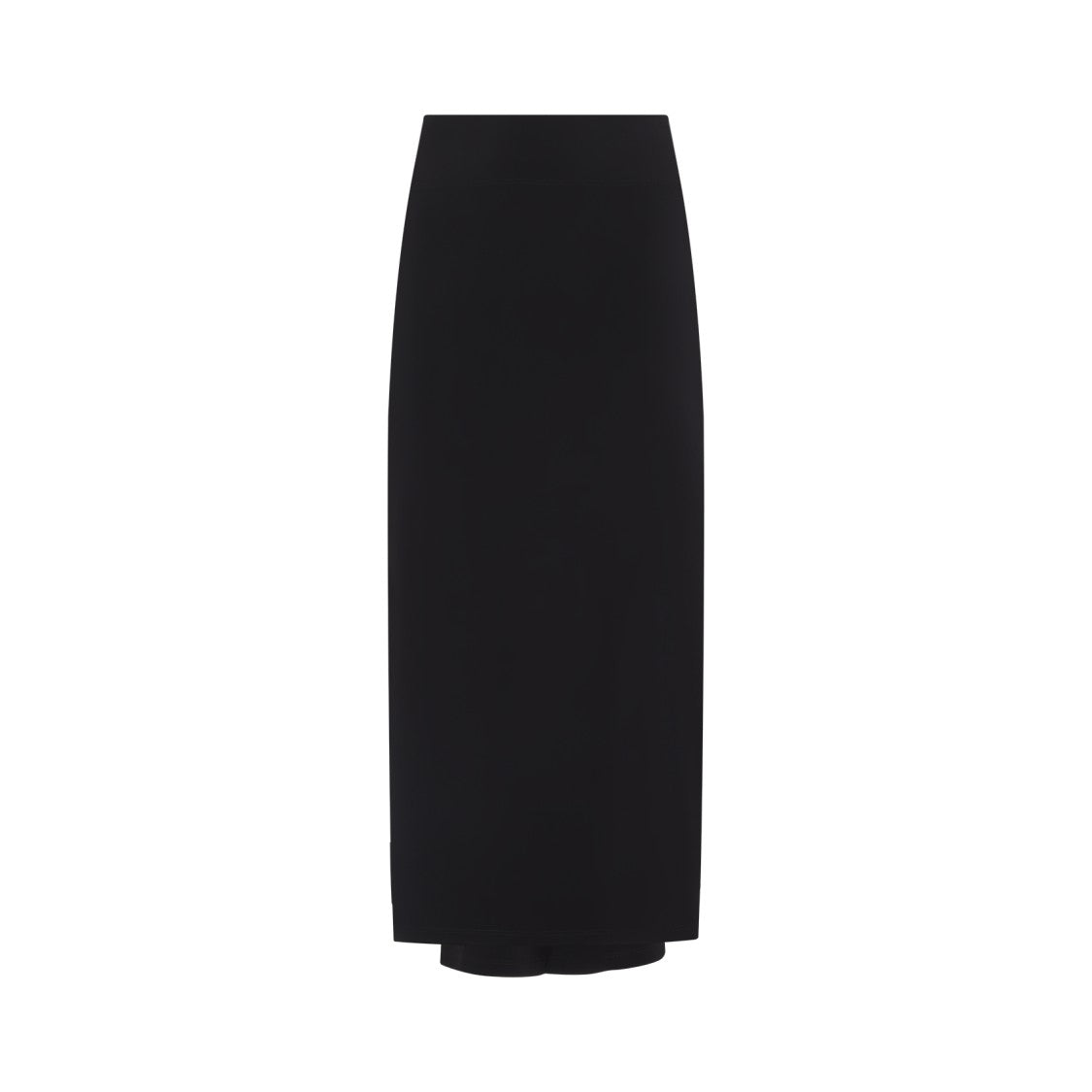 Jacquemus La Jupe Sablier Black Viscose Midi Skirt