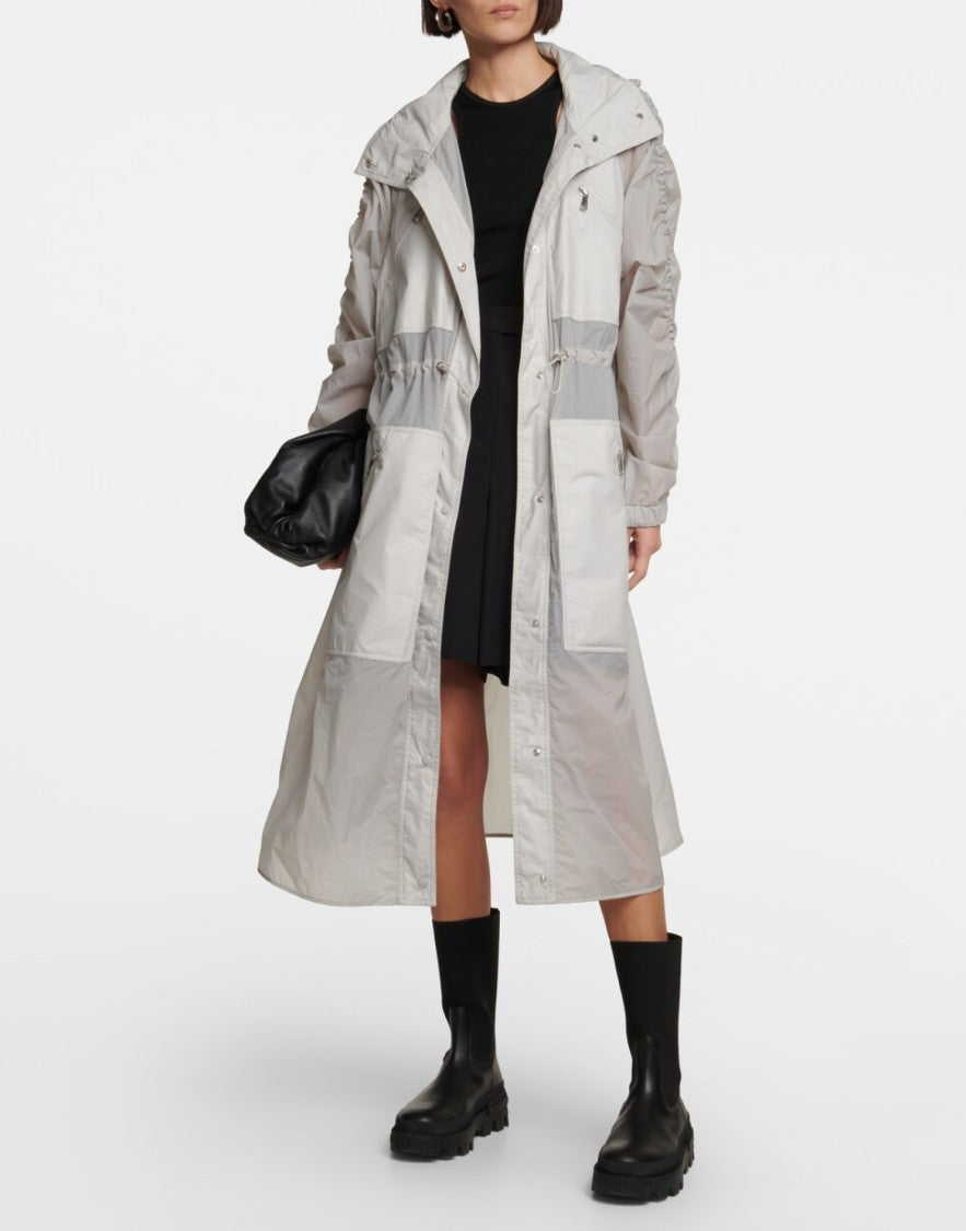 Moncler Potet Logo Parka Raincoat