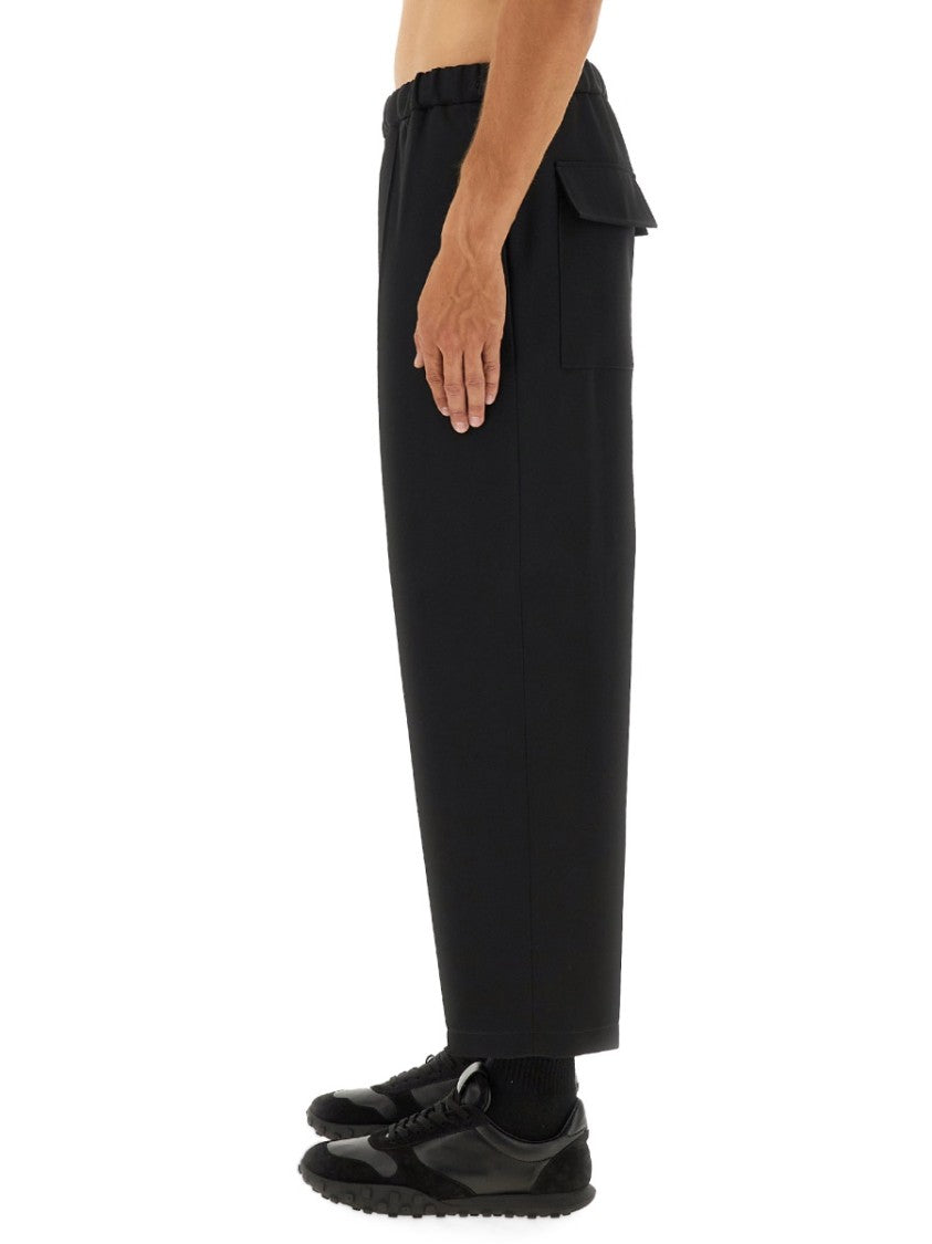 Jil Sander Tapered Pants In Italian Wool