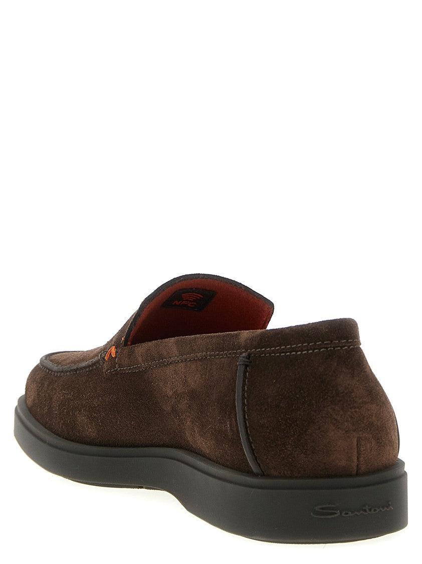 Santoni 'Drain' Loafers