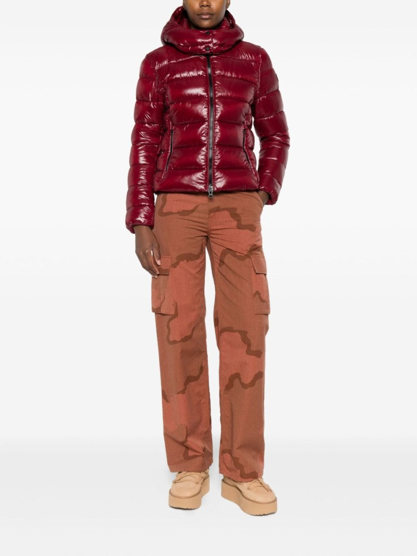 Save The Duck Cropped Puffer-Style Jacket With High Collar