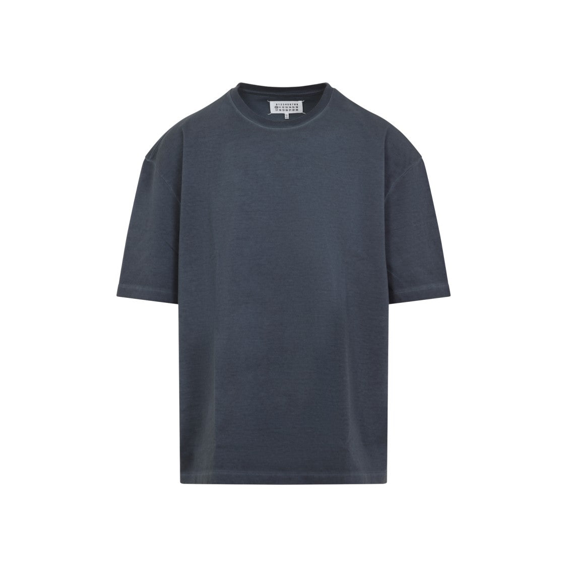 Maison Margiela Relaxed Fit Grey Cotton T-Shirt