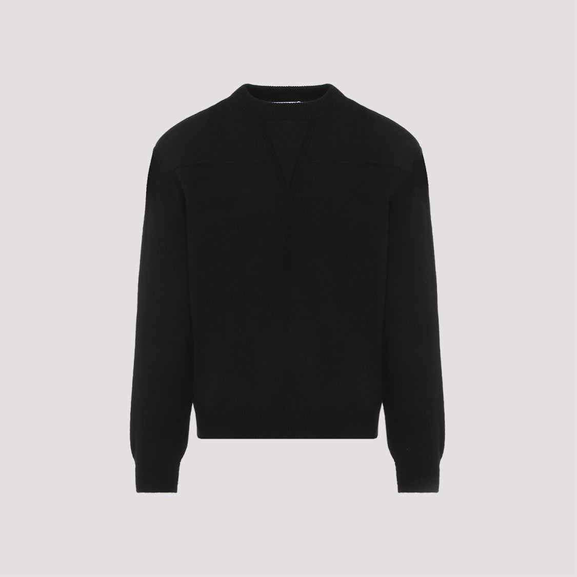 Jil Sander Black Wool-Blend Pullover