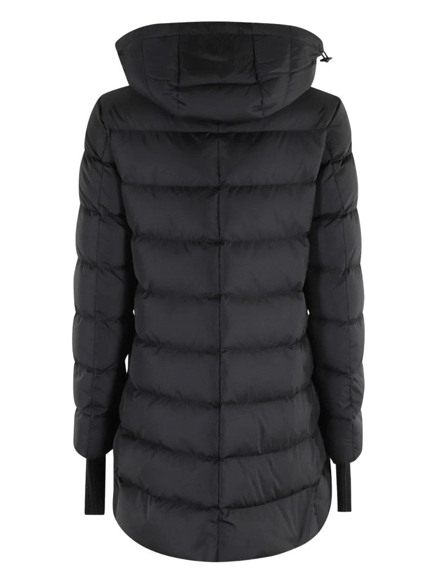 Herno Chamonix Down Jacket With Detachable Hood And Ribbed Cuffs