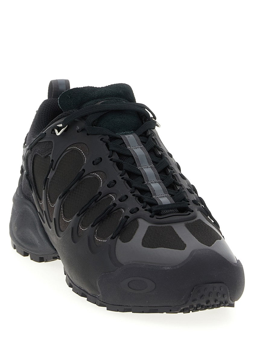 Junya Watanabe Technical Fabric Sneakers With Cage-Like Overlay